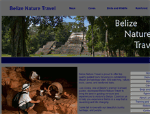 Tablet Screenshot of experiencebelize.com